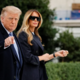 Trump prekinil govor zaradi Melanie, njena reakcija je pritegnila pozornost (VIDEO)