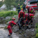 Alarm ob 16.52: oseba padla v potok Suha