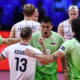 Slovenski odbojkarji ravnokar v boju za bronasto medaljo