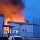 Zagoreli mešani odpadki v reciklažnem centru v Pulju