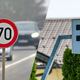 Lažni znak z omejitvijo 70 je voznike zavedel v naročje radarja