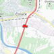 Motorist zletel s ceste v ljubljanskih Črnučah