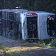 Tragedija na Bavarskem: po nesreči avtobusa ranjence iskali tudi v gozdu