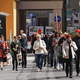 (FOTO) Festival sprehodov v Mariboru: Gremo vetrit kot Partljičev podlistek in poklon Rudolfu Maistru