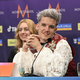 (FOTO) To je ženska, ki jo ljubi Baby Lasagna: Z njim je bila na Evroviziji, a nihče ni vedel, da je njegova zaročenka