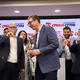 Srbska vladajoča stranka razglasila zmago v večini krajev