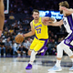(VIDEO) Dončić je potreboval le 16 minut in takoj spomnil, zakaj je prvi mož Lakersov
