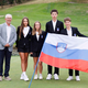 Štirje mladi Ptujčani zastopali Slovenijo na prestižnem turnirju golfa v Franciji