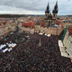 (FOTO) Na Češkem protesti proti ukinitvi prispevka za javno radiotelevizijo