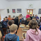 V Kavki v Mislinji živahno: Otroci so spoznavali dva Jožeta, slikarja soimenjaka Tisnikarja in Ciuho