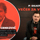 (VIDEO) Večer za vikend z Markom Crnkovičem: Golob - Janša v Cankarju? Zakaj pa ne v Stožicah?