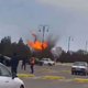 (VIDEO) Na letališče na ozemlju Azerbajdžana priletel iranski dron, poglejte posnetek