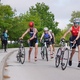 (FOTO) Ptujski triatlon: Enim želja pod magično mejo, drugim premagati prijatelja