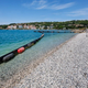 (FOTO) Bistro morje kot na jugu Jadrana: Legendarna portoroška plaža dobiva novo podobo, vam je všeč?