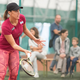 Andreja Klepač v četrtfinalu Roland Garrosa, v ponedeljek na igrišču Žiga Šeško