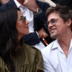 (FOTO) Brad Pitt na teniškem turnirju presenetil z redkimi izlivi nežnosti