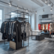 Showroom predstavitev izdelkov, ki prodaja zgodbo