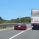 (VIDEO) Divjanje pri Pelješkem mostu: Policija izsledila in kaznovala voznike ferrarijev in proscheja