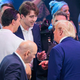(FOTO) Je na dogodek prišel njegov dvojnik? Izgled Barrona Trumpa je sprožil neverjetne teorije