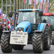 Traktoristi v Ljubljani