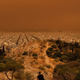 Prizori kot z Marsa: Atene se dušijo pod saharskim peskom
