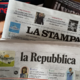 Italijanski medijski pretres: Negotova usoda La Repubblice in La Stampe