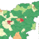 Kartogram razkriva, kako so urbana volišča preobrnila izid referendumov