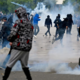 Tirana v plamenih protestov