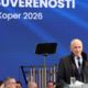 Janšev govor ob dnevu suverenosti pospremili protesti in žvižgi