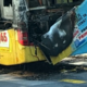 V Kopru zagorel avtobus, voznik evakuiral potnike