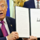 Ontario bo Ameriško jezero, je odločil Trump