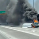 VIDEO: Letalo pristalo na avtocesti in zagorelo