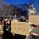 FOTO: Shod v Ljubljani, protestniki pa: "Za nafto se jim gre"
