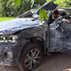 Video: Volkswagen touareg po raketnem napadu še vedno vozen