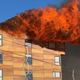 Smučarji bežali iz gorečega hotela, nekateri rešili le življenje