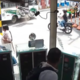 Čudežna rešitev motorista, ki je trčil v avtobus